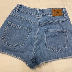 Cute denim blue shorts | Ba&sh